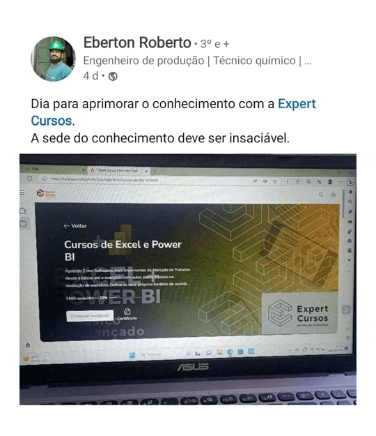 Certificado Eberton PowerBi